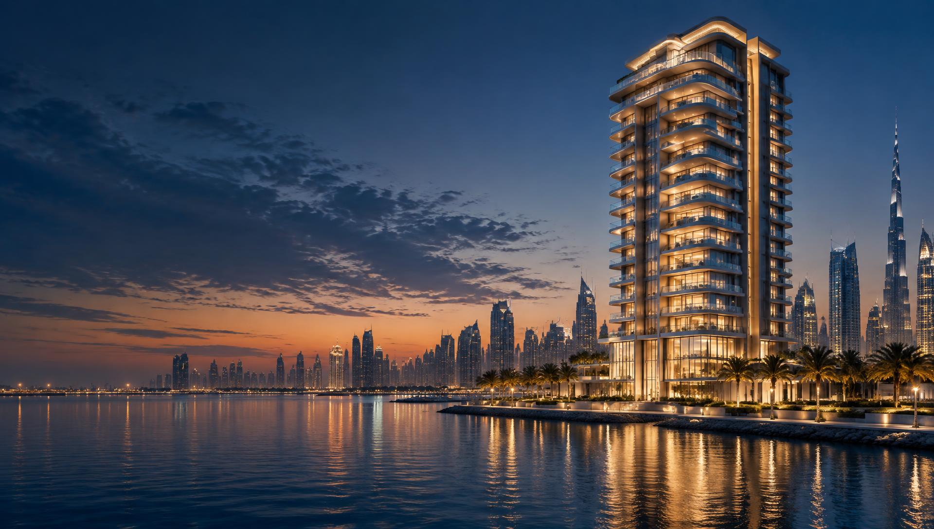 Premium waterfront real estate in Dubai