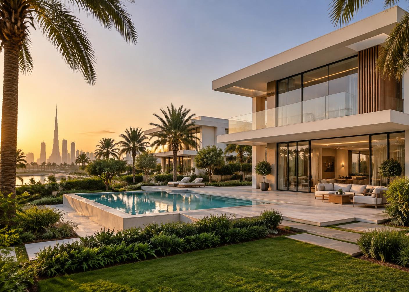 Luxury residential villas in Dubai