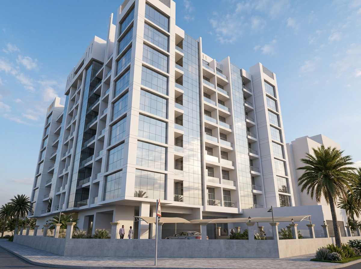 Photorealistic architectural visualization of Prestige Investments project 1