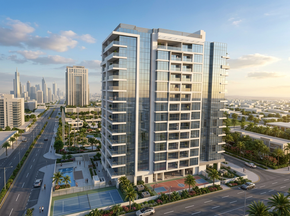 Photorealistic architectural visualization of Prestige Investments project 2